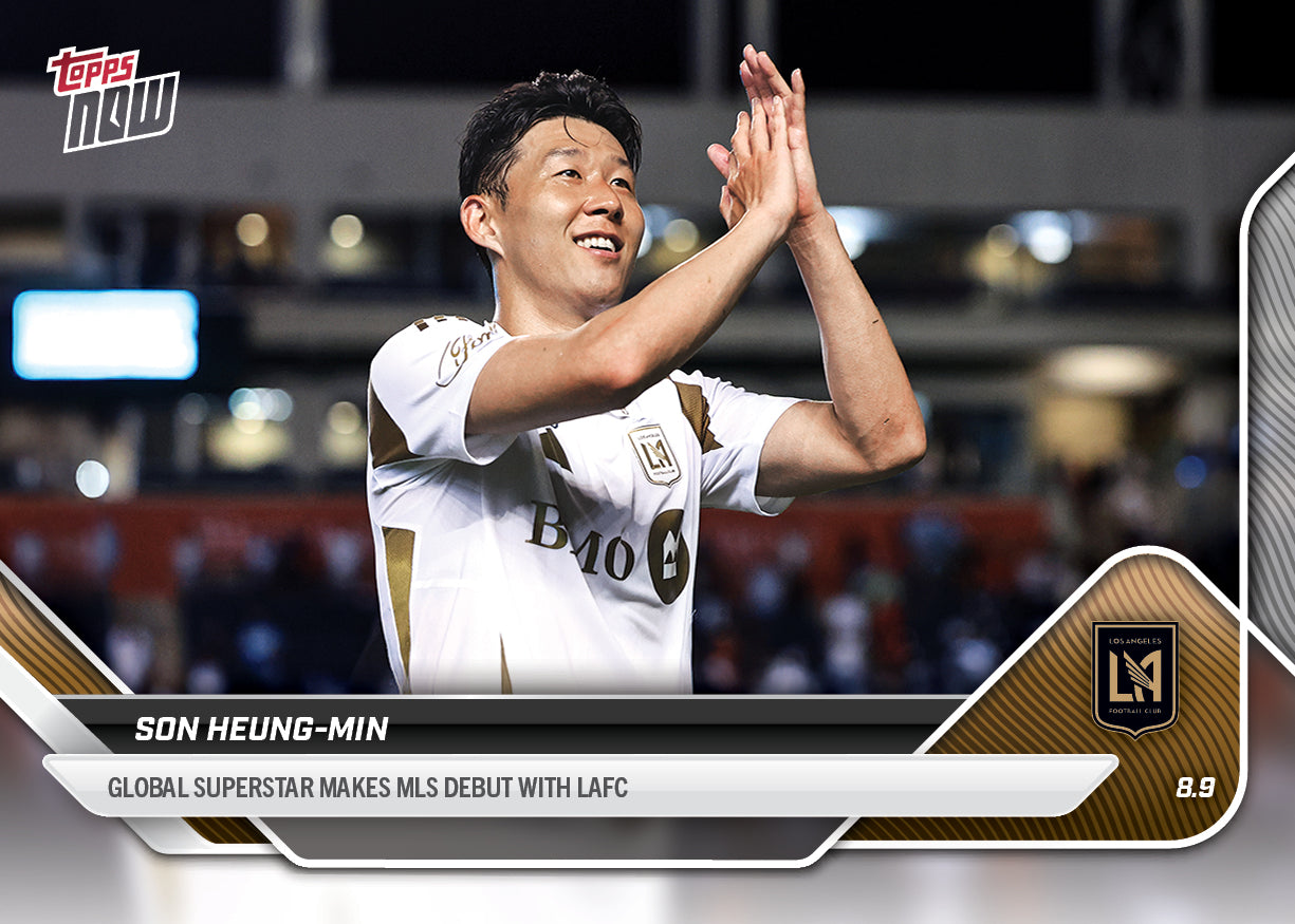 Son Heung-min - 2025 MLS Topps NOW® - Card 73 - LOOK FOR RELICS & AUTO-RELICS