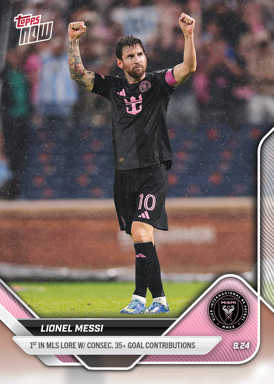 Lionel Messi - 2025 MLS Topps NOW® - Card 102
