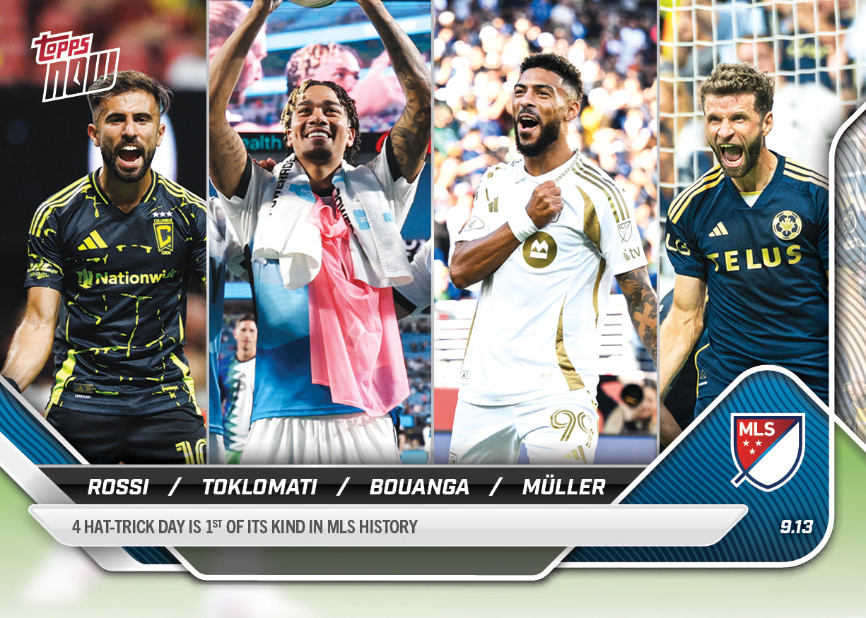 Thomas Müller - 2025 MLS Topps NOW® - Card 93 - LOOK FOR AUTOS