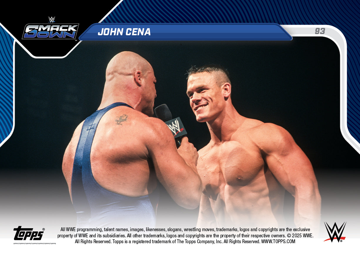 John Cena - 2025 WWE Topps NOW® - Card 93