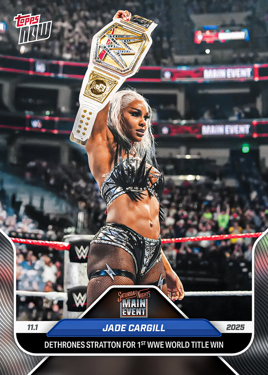 Jade Cargill - 2025 WWE Topps NOW® - Card 118