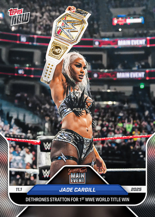 Jade Cargill - 2025 WWE Topps NOW® - Card 118