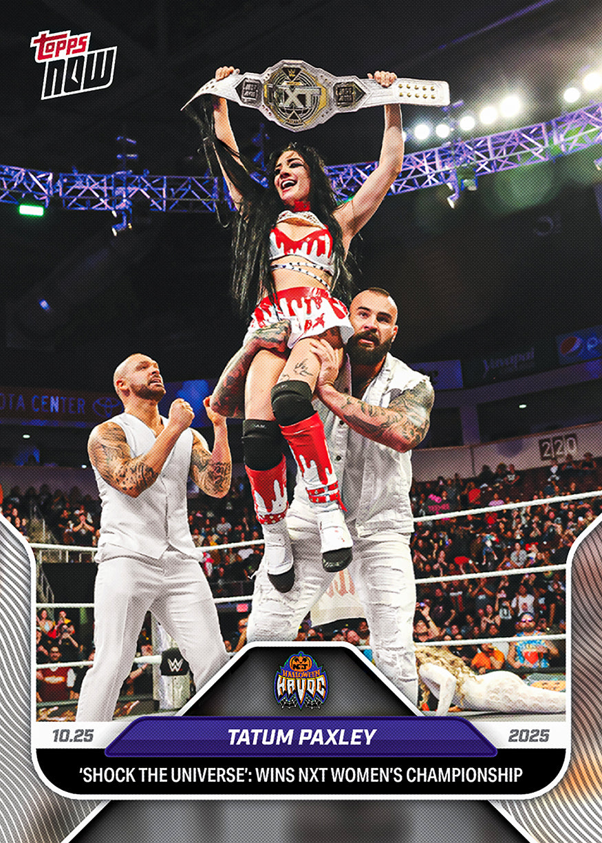 Tatum Paxley - 2025 WWE Topps NOW® - Card 117