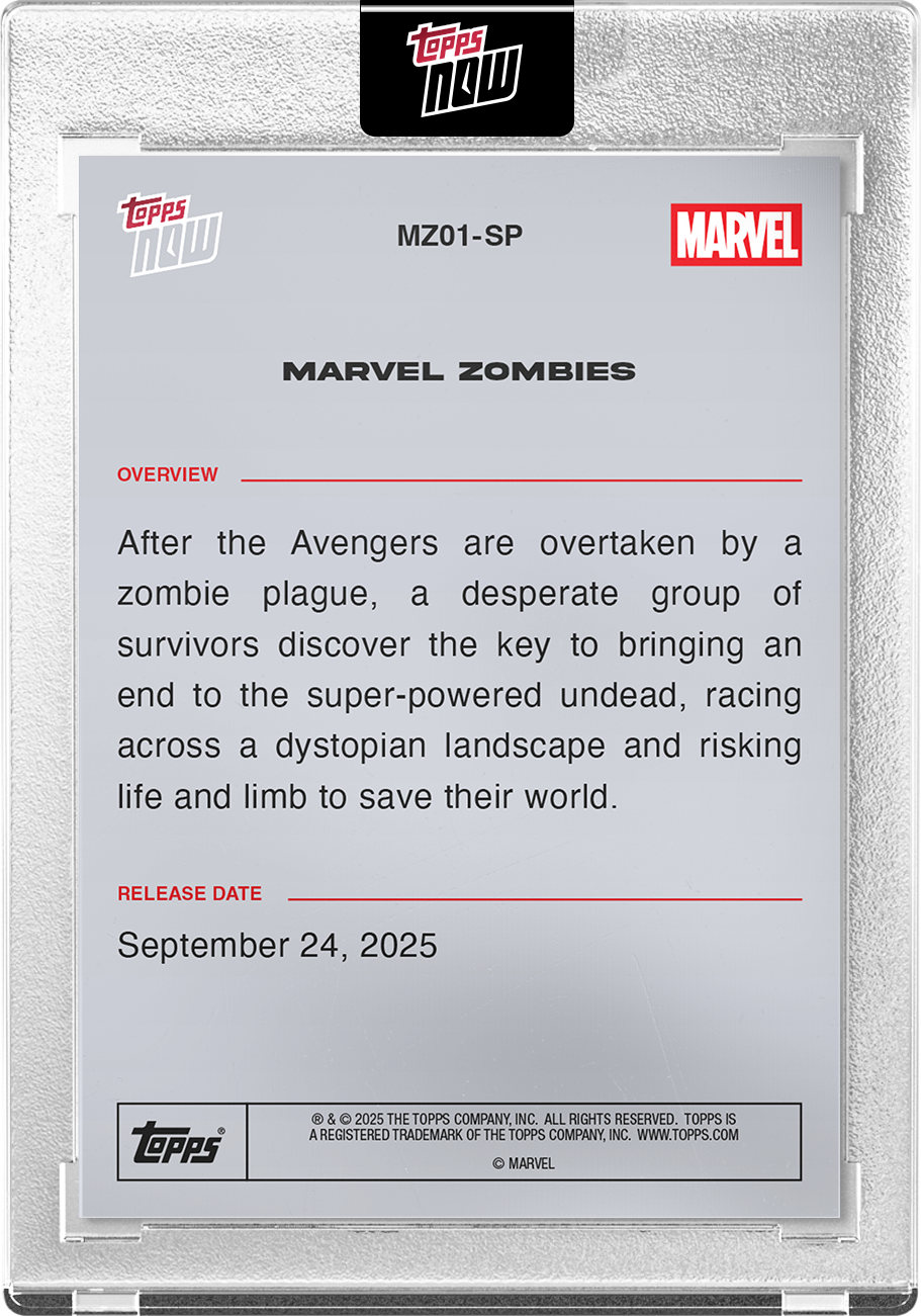2025 Marvel Topps NOW® Marvel Zombies