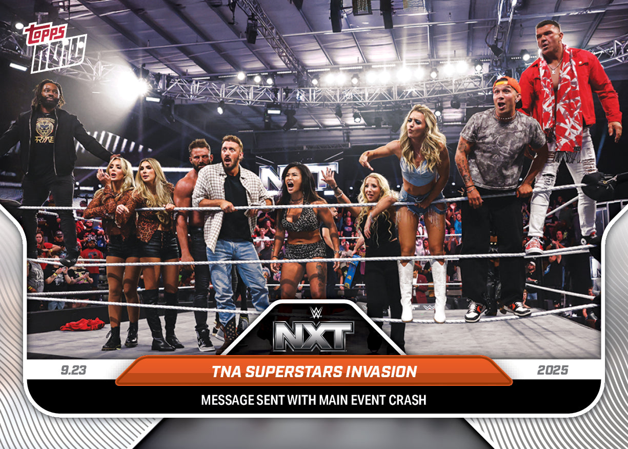 TNA Superstars Invasion - 2025 WWE Topps NOW® - Card 99