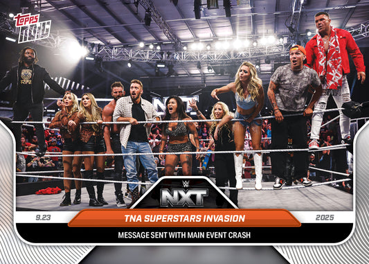 TNA Superstars Invasion - 2025 WWE Topps NOW® - Card 99