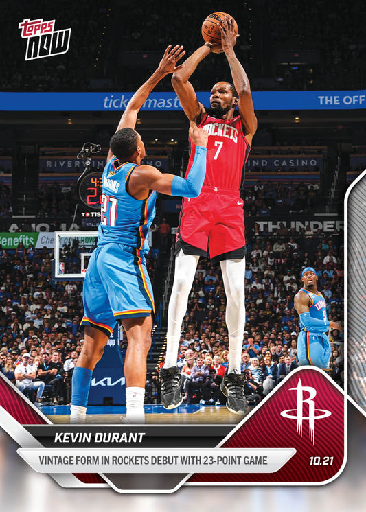 Kevin Durant - 2025-26 NBA Topps NOW® - Card 3