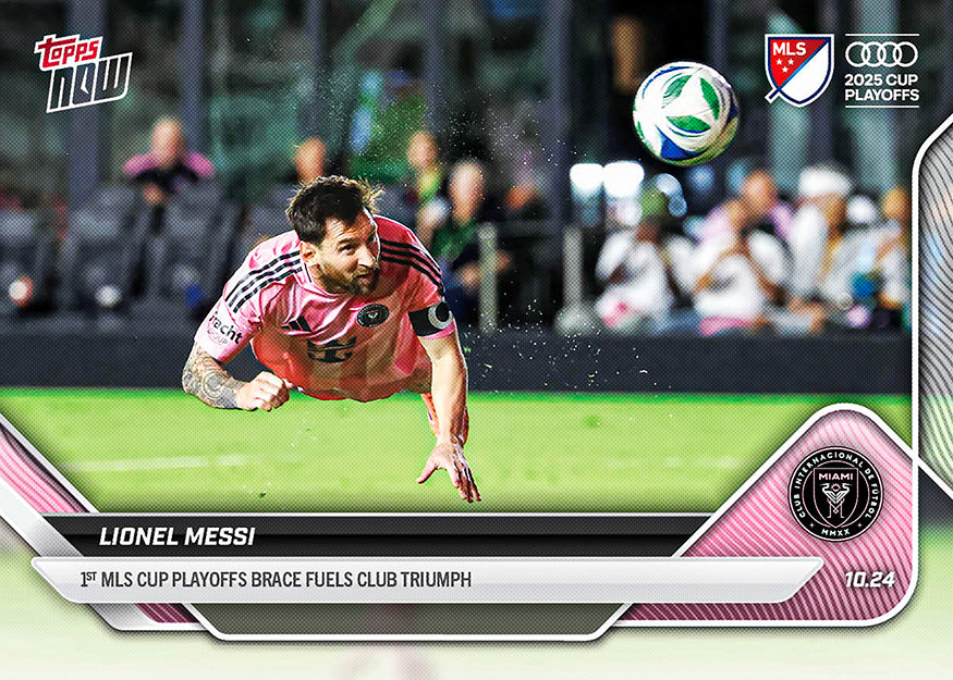 Lionel Messi - 2025 MLS Topps NOW® - Card 120