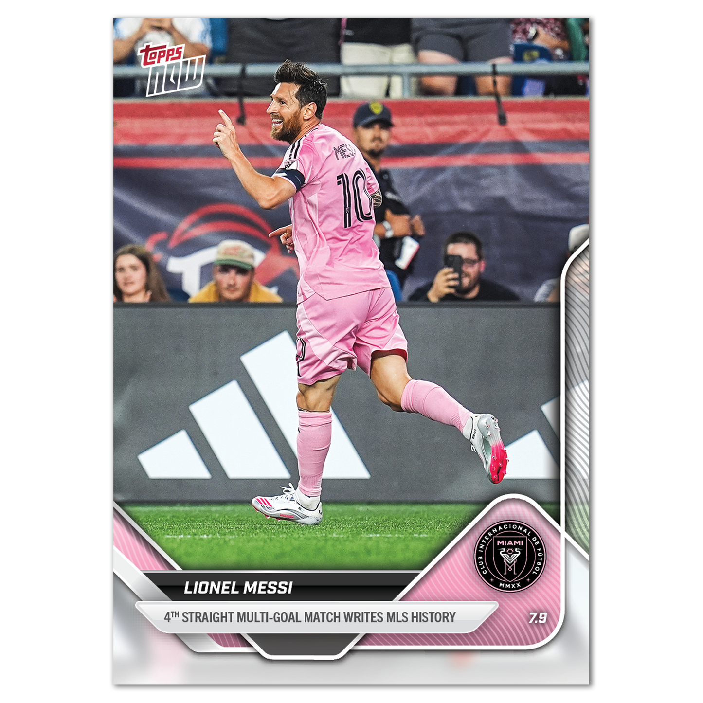 Lionel Messi - 2025 MLS Topps NOW® - Card 61