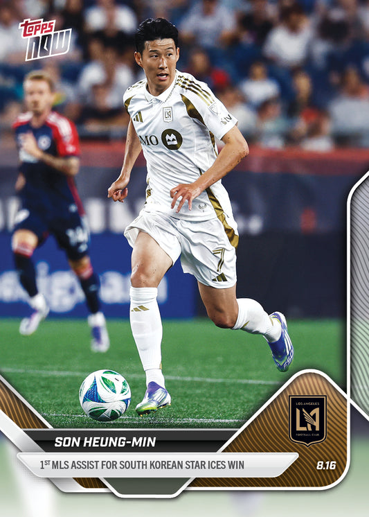 Son Heung-Min - 2025 MLS Topps NOW® - Card 77