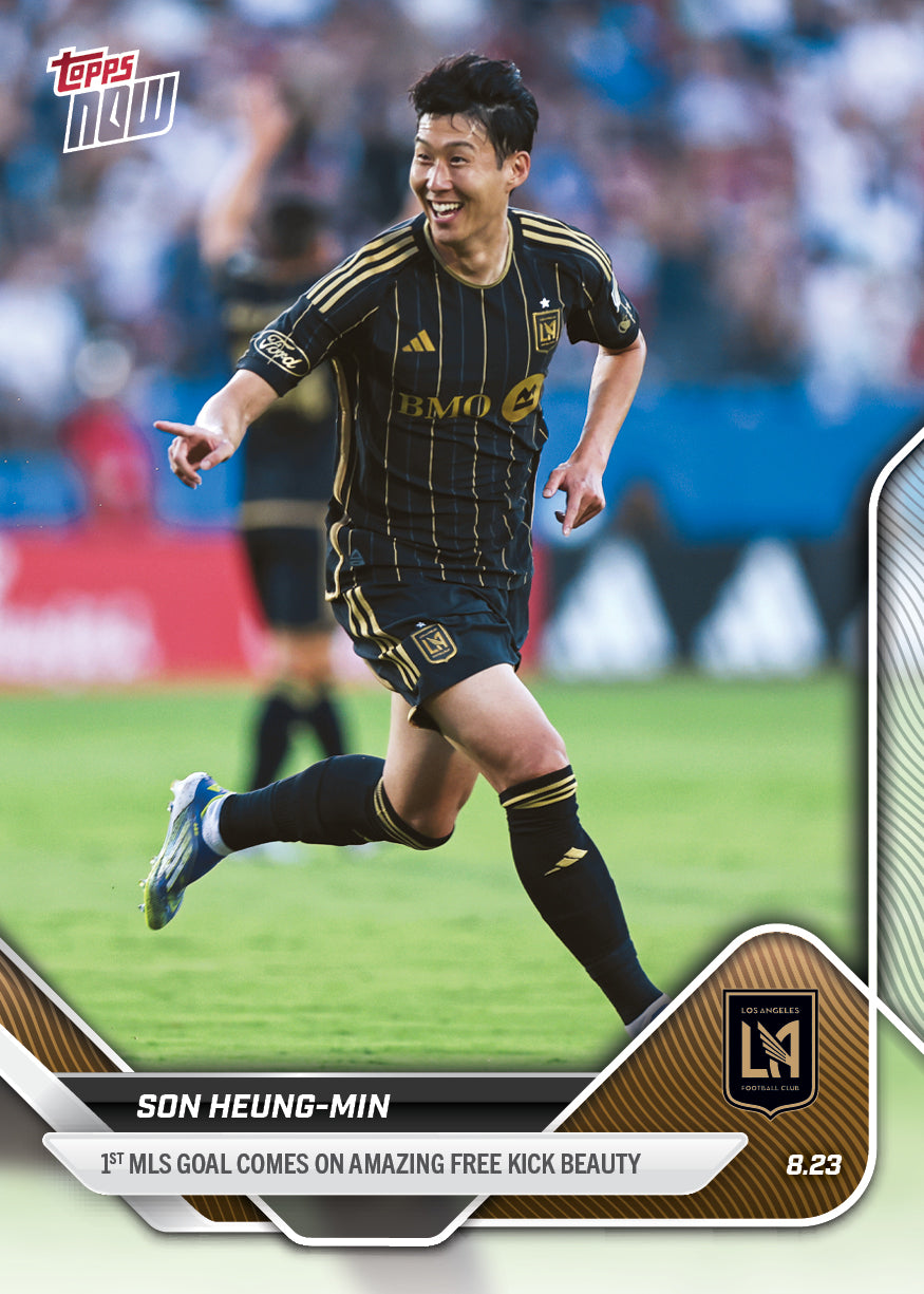 Son Heung-Min - 2025 MLS Topps NOW® - Card 80 - LOOK FOR AUTOS