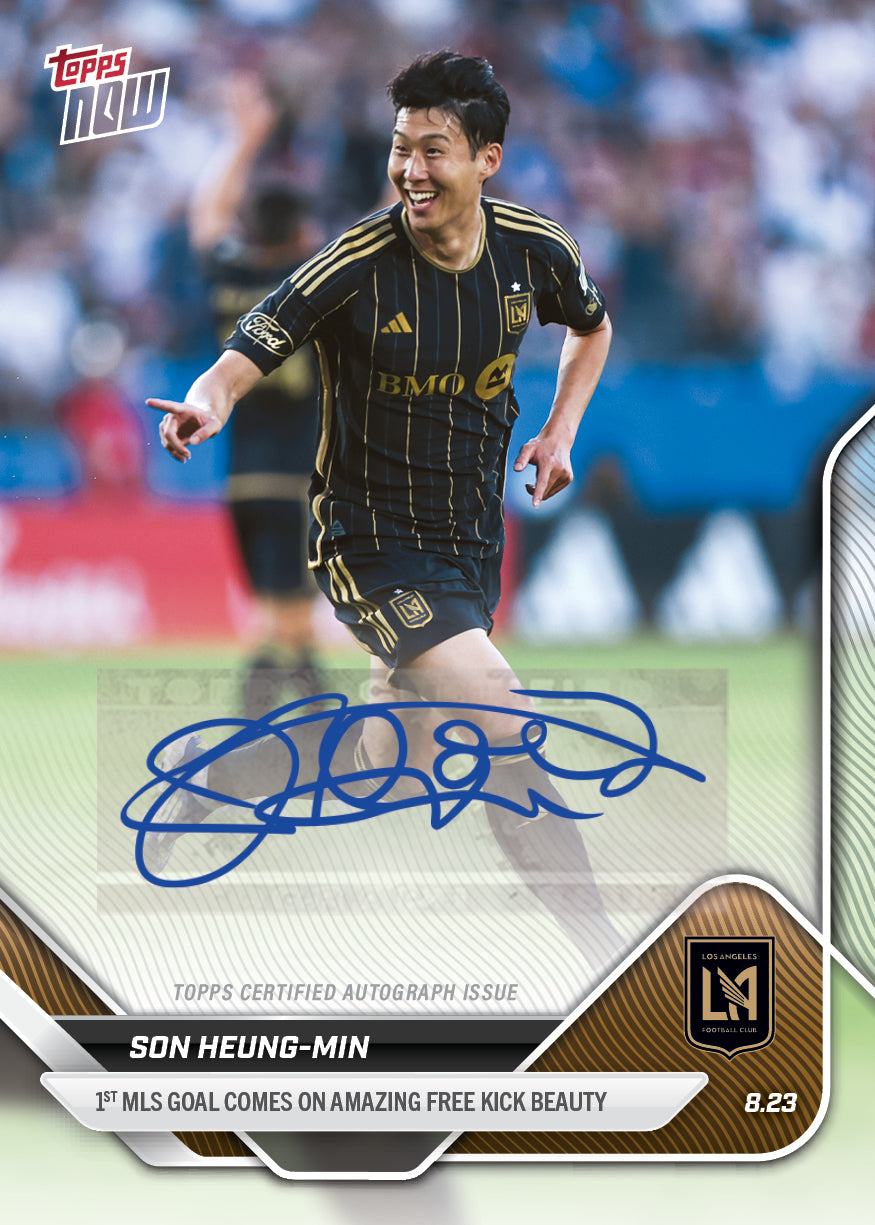 Son Heung-Min - 2025 MLS Topps NOW® - Card 80 - LOOK FOR AUTOS