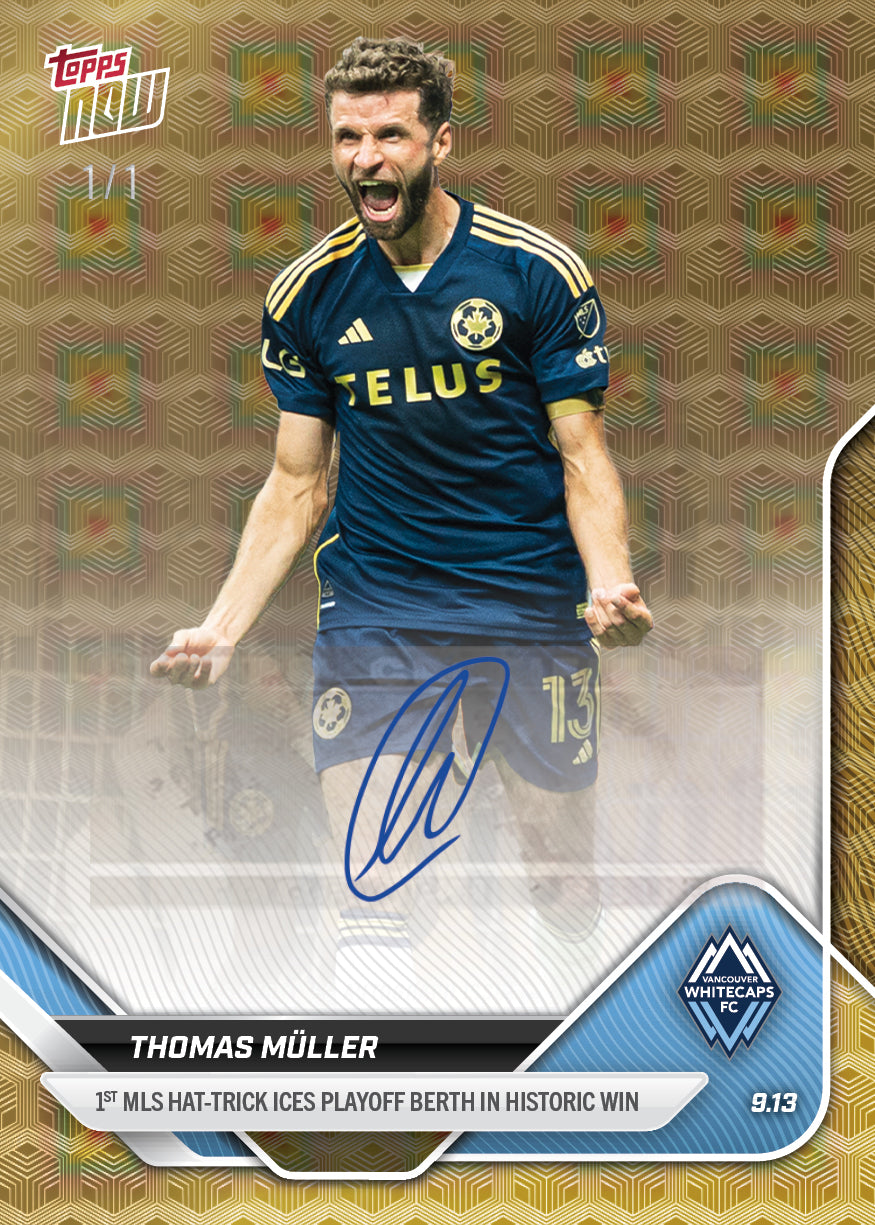 Thomas Müller - 2025 MLS Topps NOW® - Card 93 - LOOK FOR AUTOS
