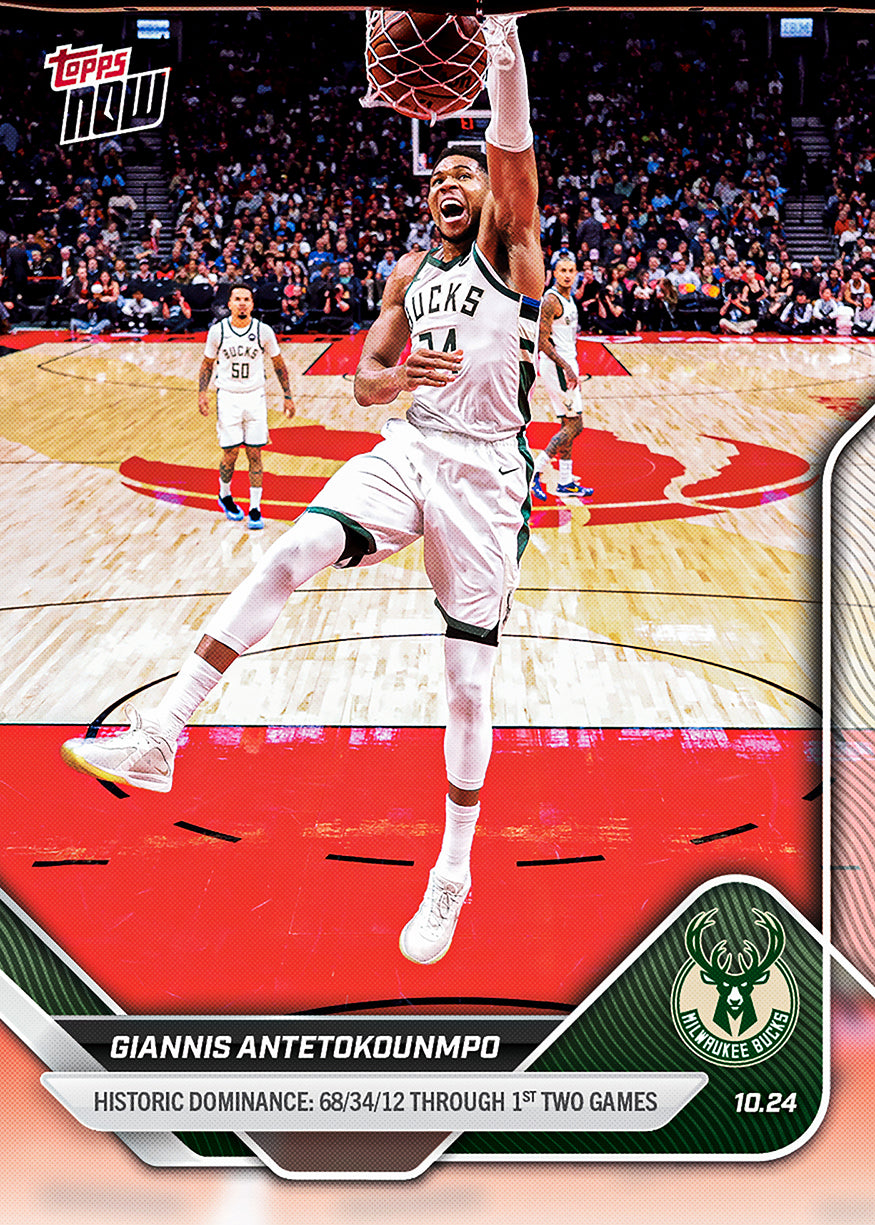 Giannis Antetokounmpo - 2025-26 NBA Topps NOW® - Card 23