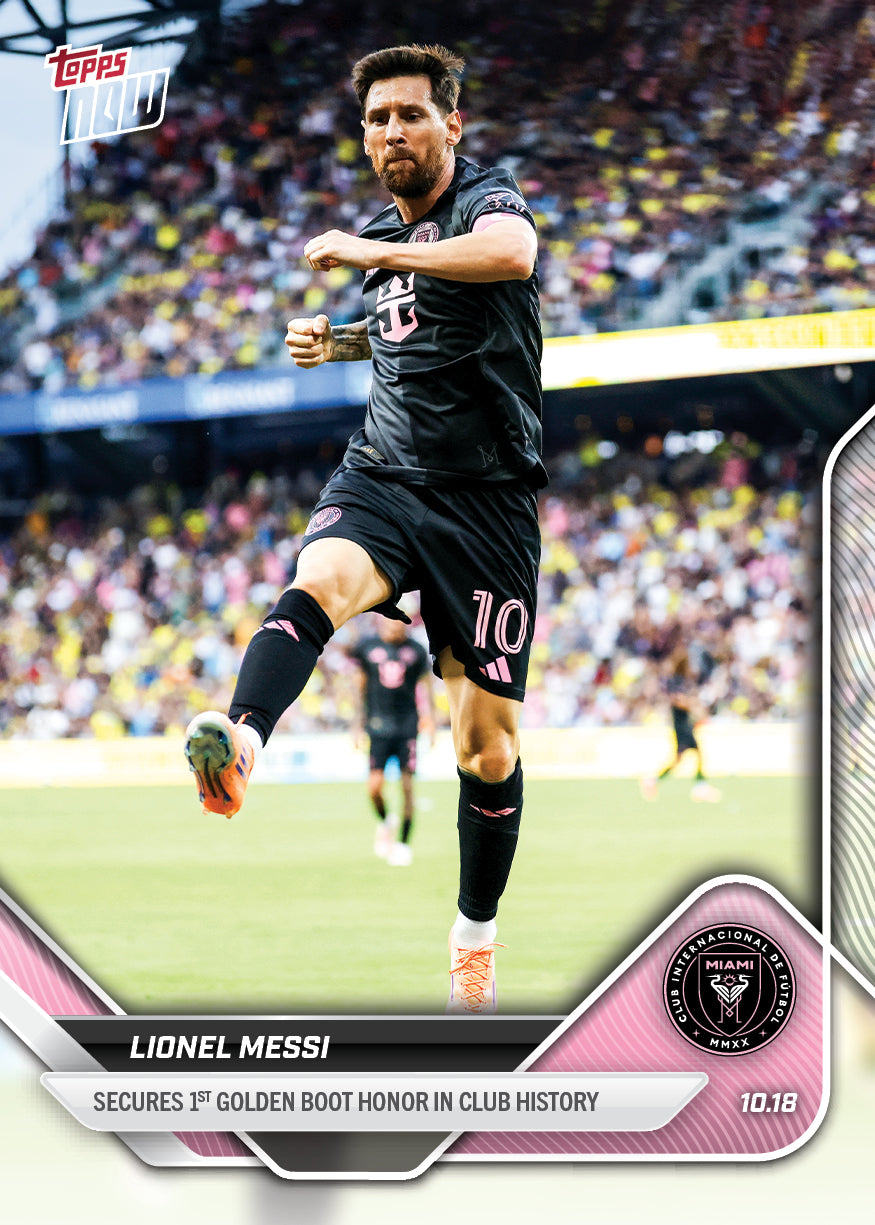 Lionel Messi - 2025 MLS Topps NOW® - Card 115