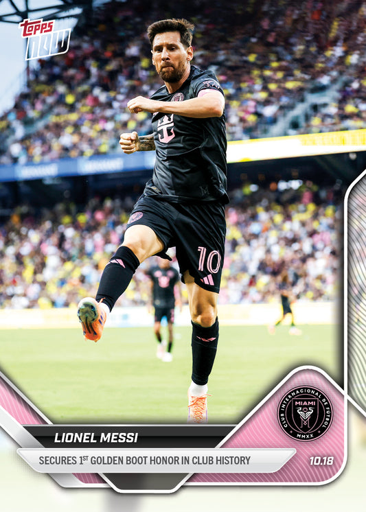 Lionel Messi - 2025 MLS Topps NOW® - Card 115
