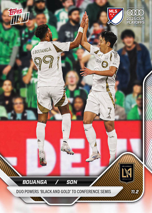 Bouanga / Son - 2025 MLS Topps NOW® - Card 127