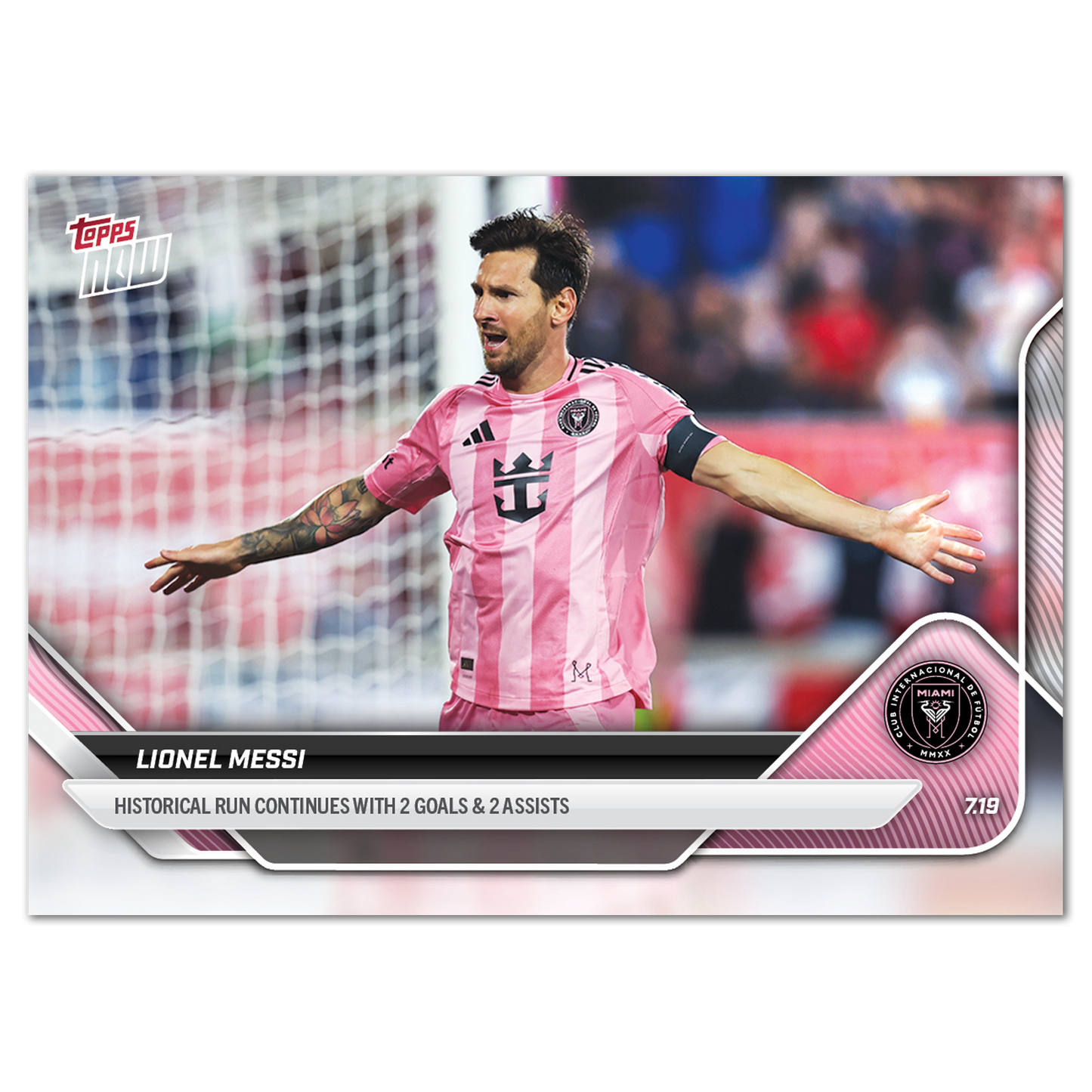 Lionel Messi - 2025 MLS Topps NOW® - Card 67