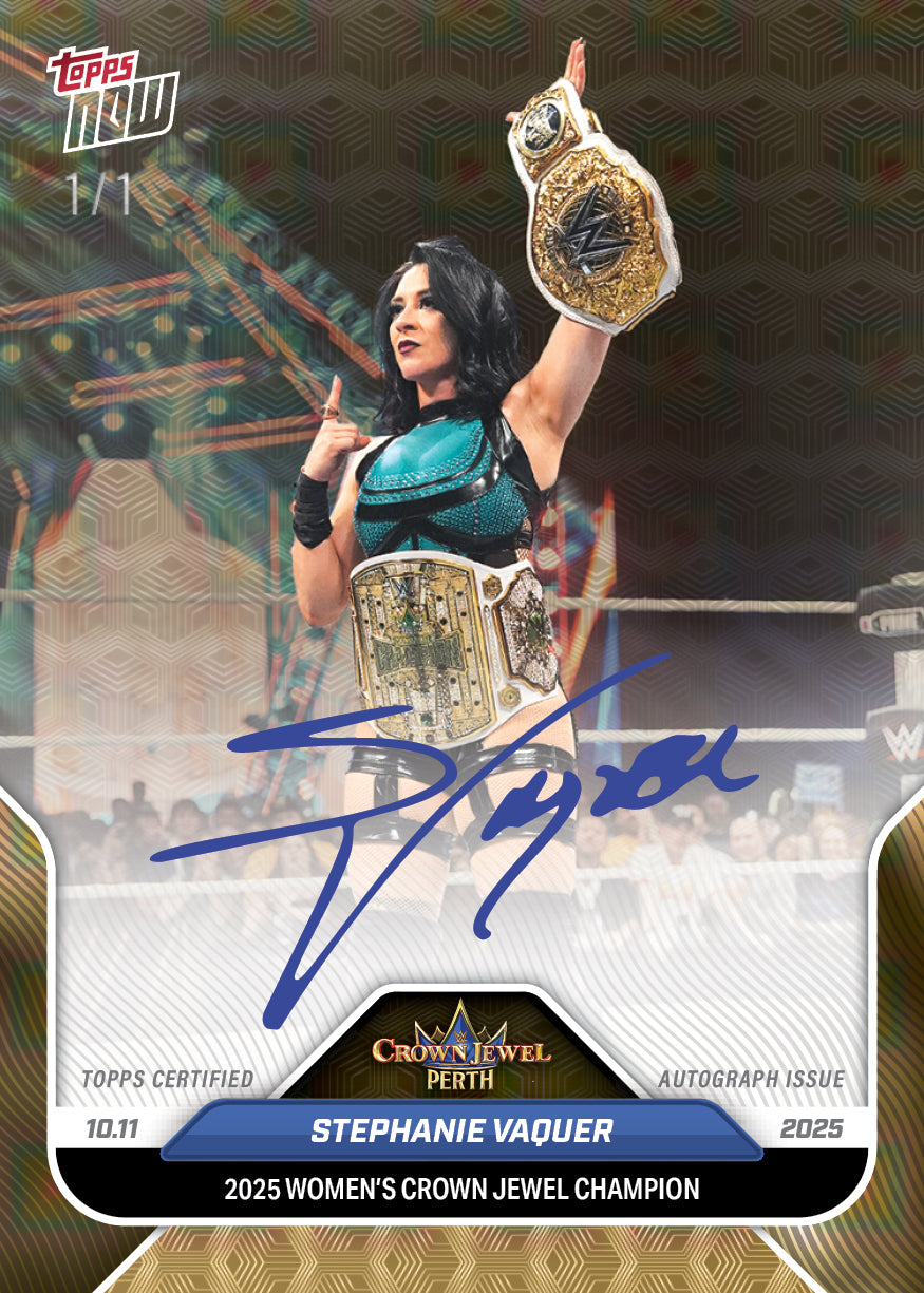 Stephanie Vaquer - 2025 WWE Topps NOW® - Card 103