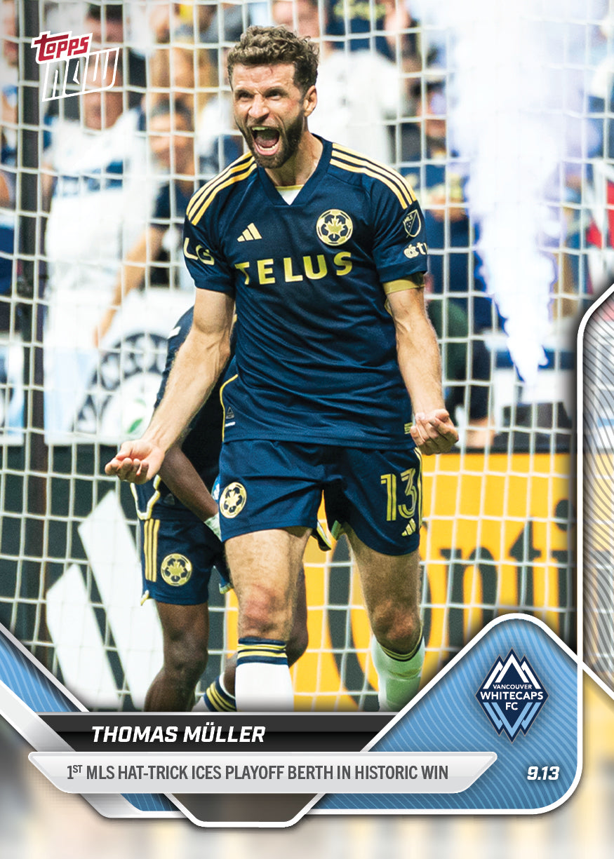 Thomas Müller - 2025 MLS Topps NOW® - Card 93 - LOOK FOR AUTOS