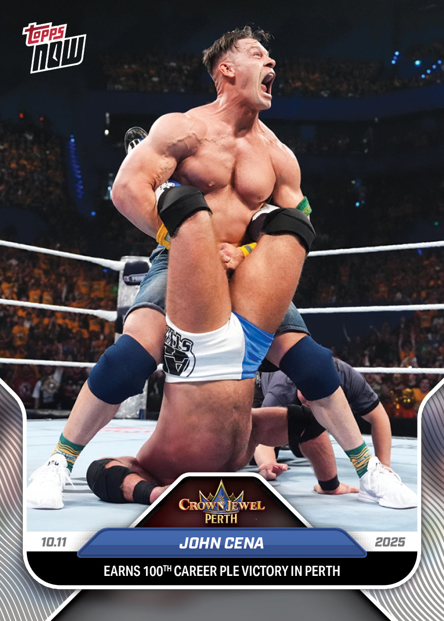 John Cena - 2025 WWE Topps NOW® - Card 108