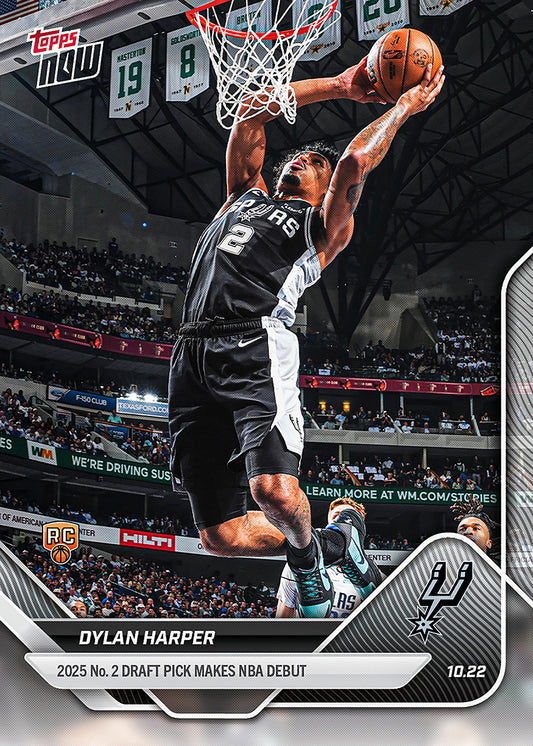 Dylan Harper - 2025-26 NBA Topps NOW® - Card 7
