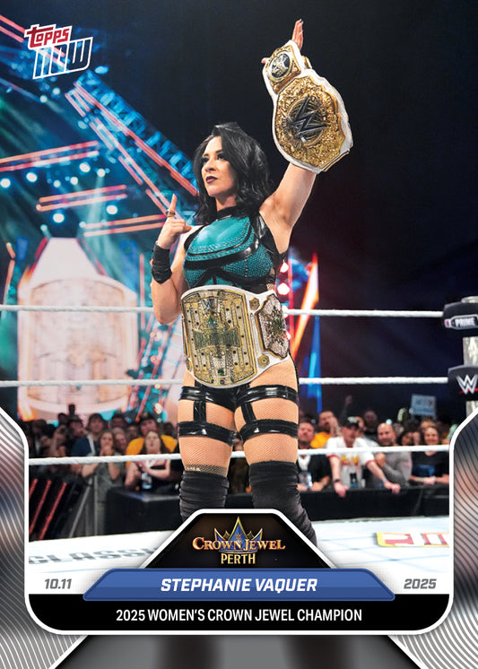 Stephanie Vaquer - 2025 WWE Topps NOW® - Card 103