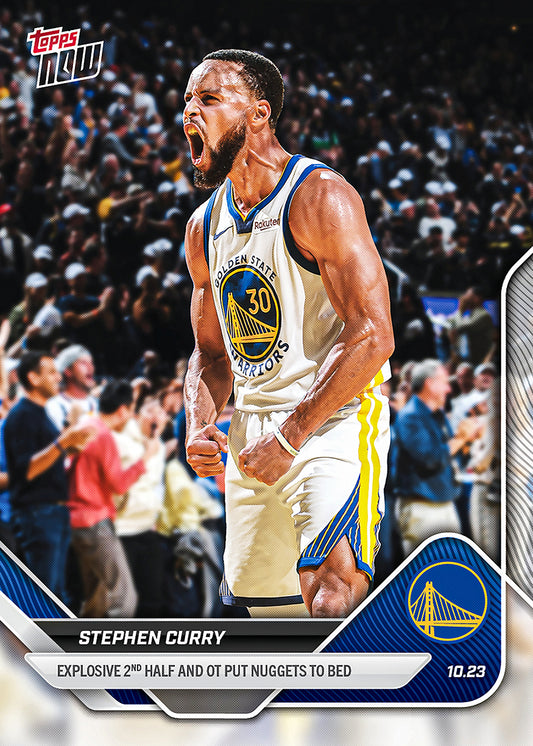 Stephen Curry - 2025-26 NBA Topps NOW® - Card 22
