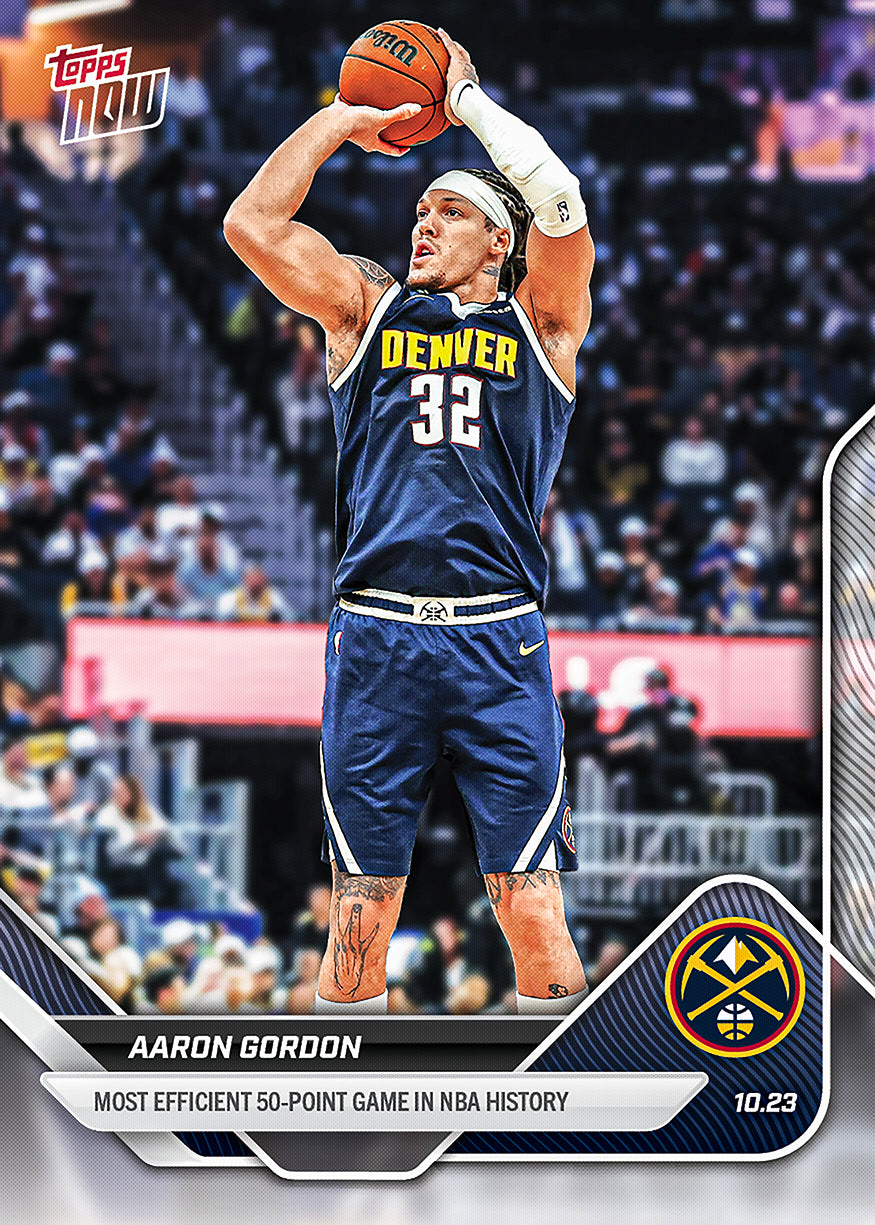 Aaron Gordon - 2025-26 NBA Topps NOW® - Card 21