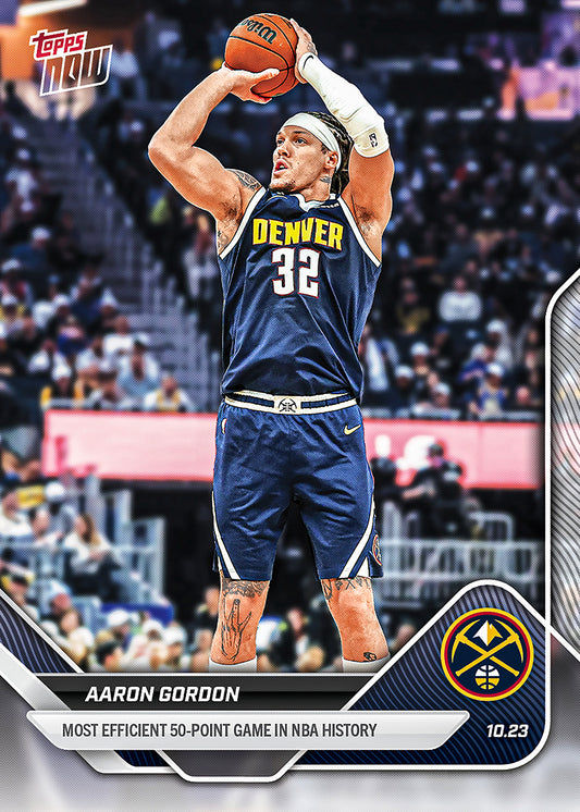 Aaron Gordon - 2025-26 NBA Topps NOW® - Card 21