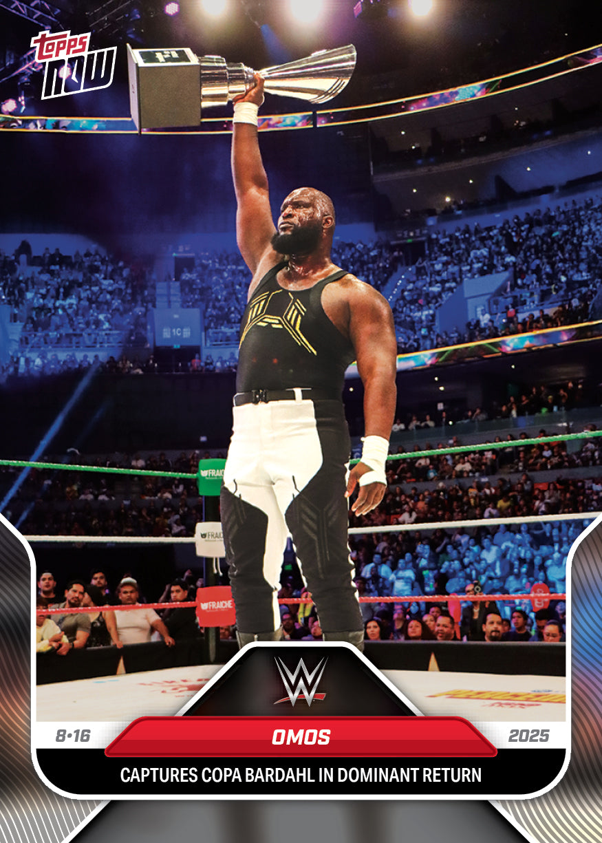 Omos - 2025 WWE Topps NOW® - Card 89
