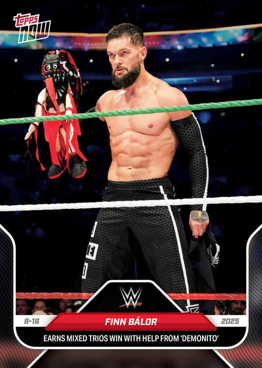 Finn Bálor - 2025 WWE Topps NOW® - Card 88