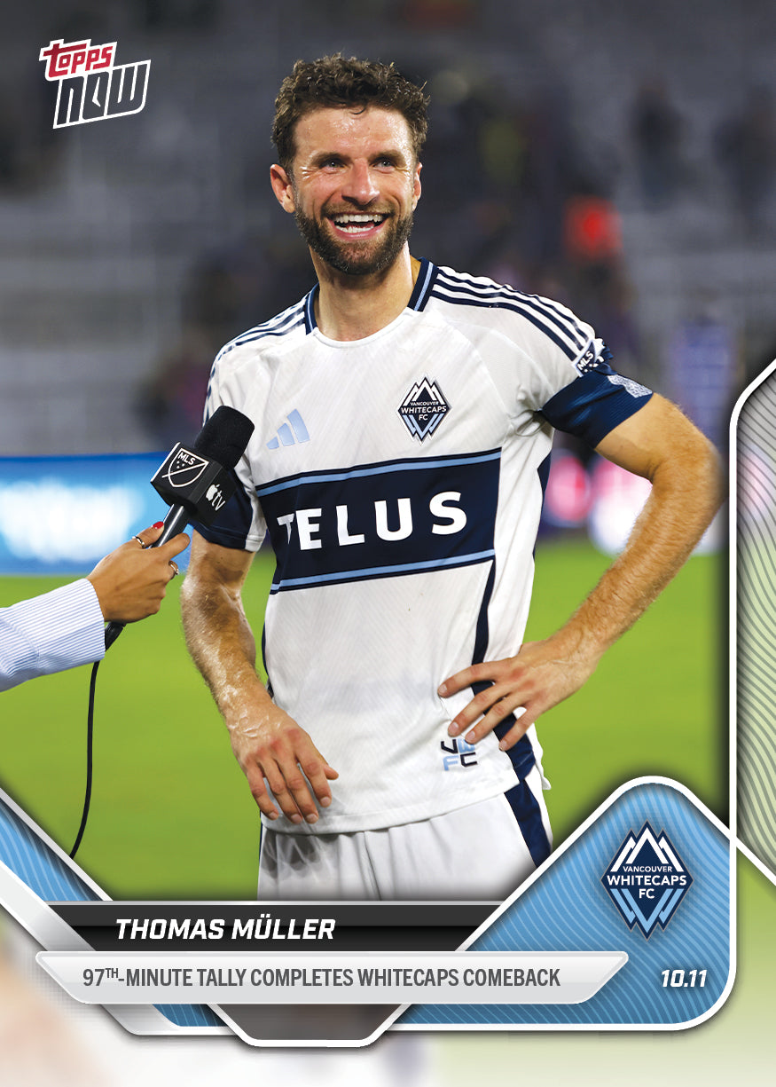 Thomas Müller - 2025 MLS Topps NOW® - Card 114